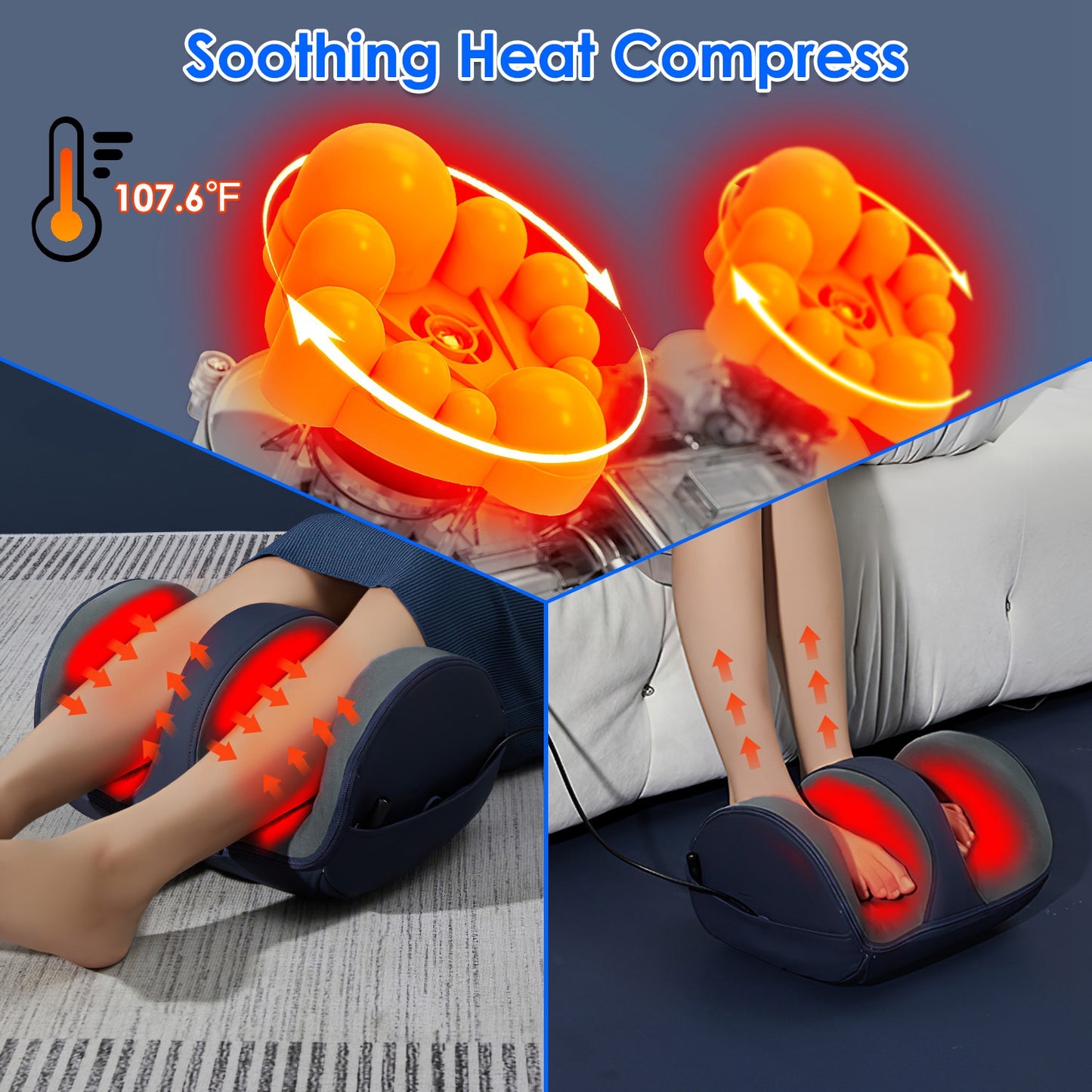 RELEVIA™ Shiatsu Foot Massager