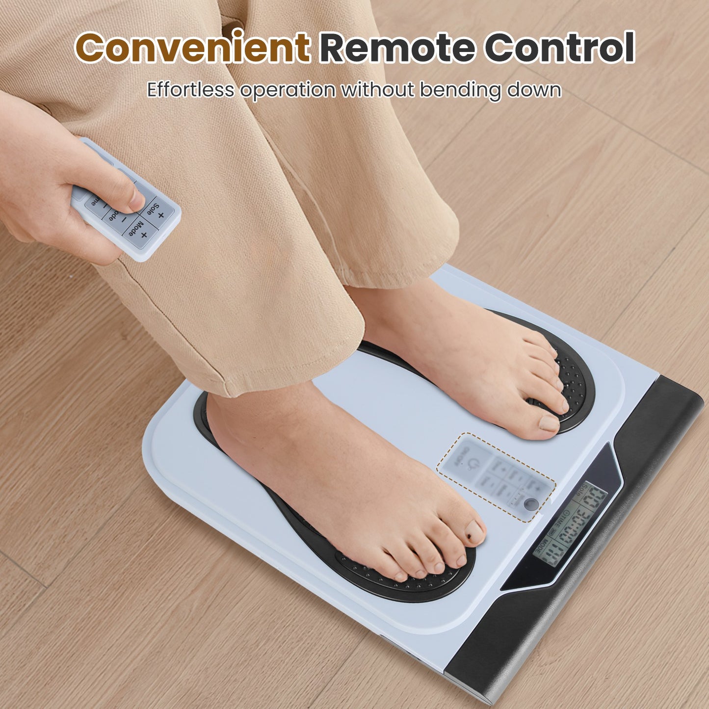 RELEVIA™ EMS Foot Massager