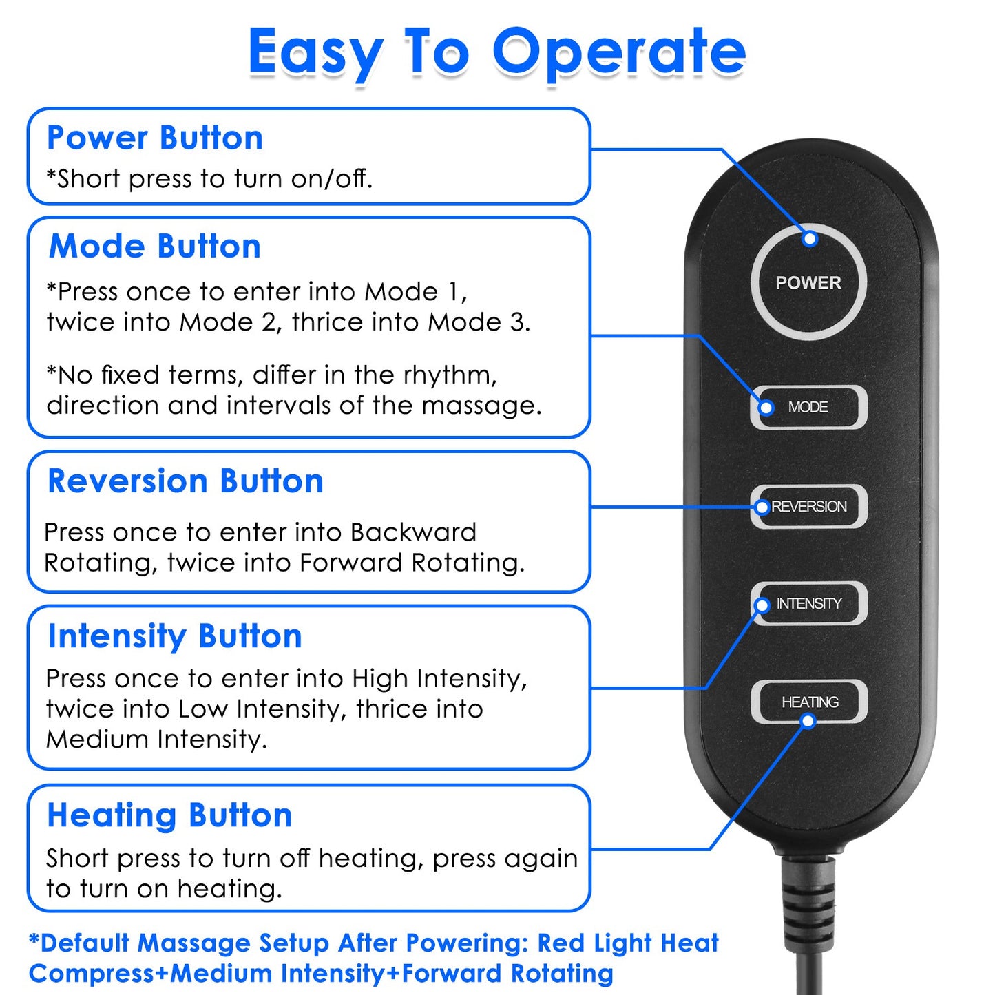 RELEVIA™ Shiatsu Foot Massager
