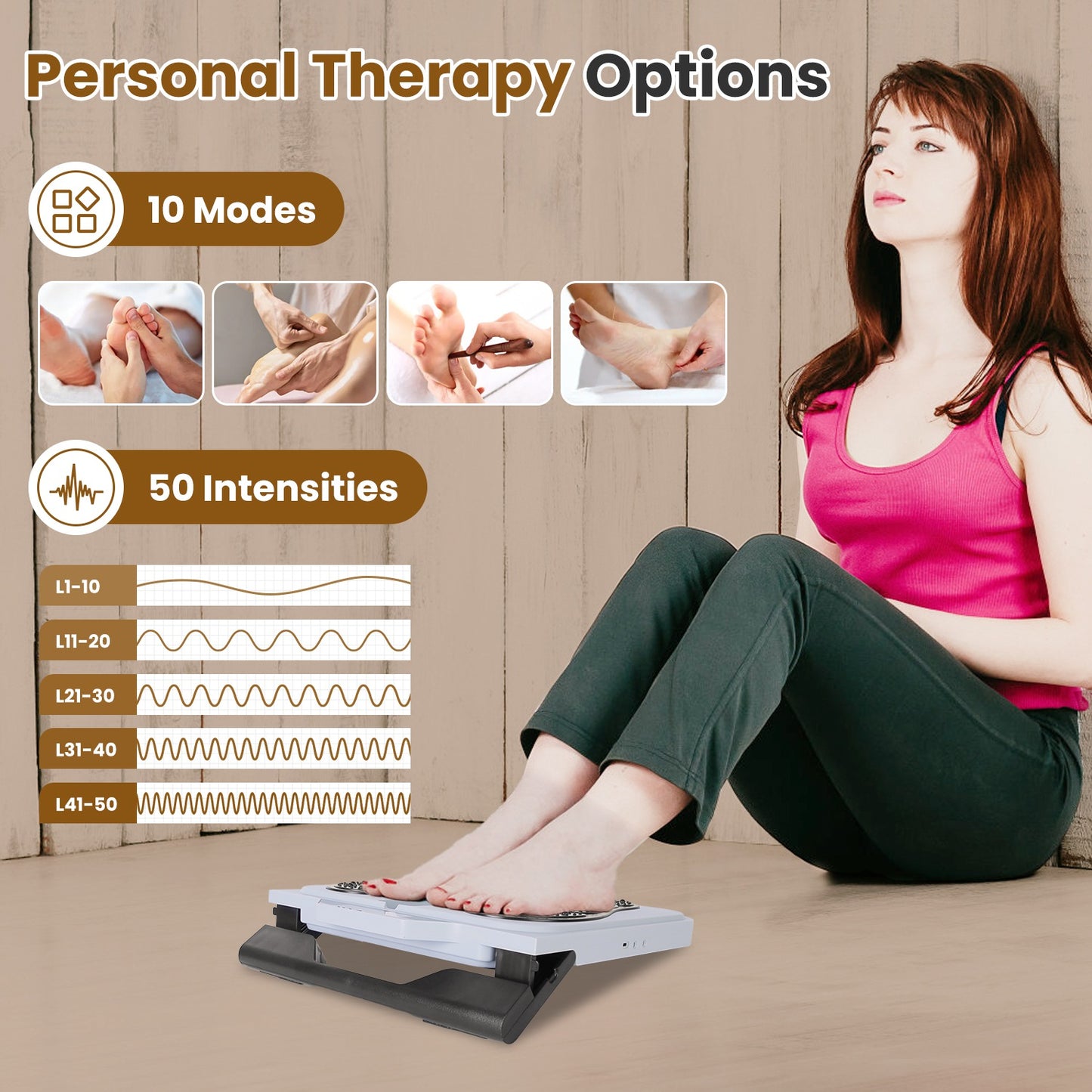 RELEVIA™ EMS Foot Massager