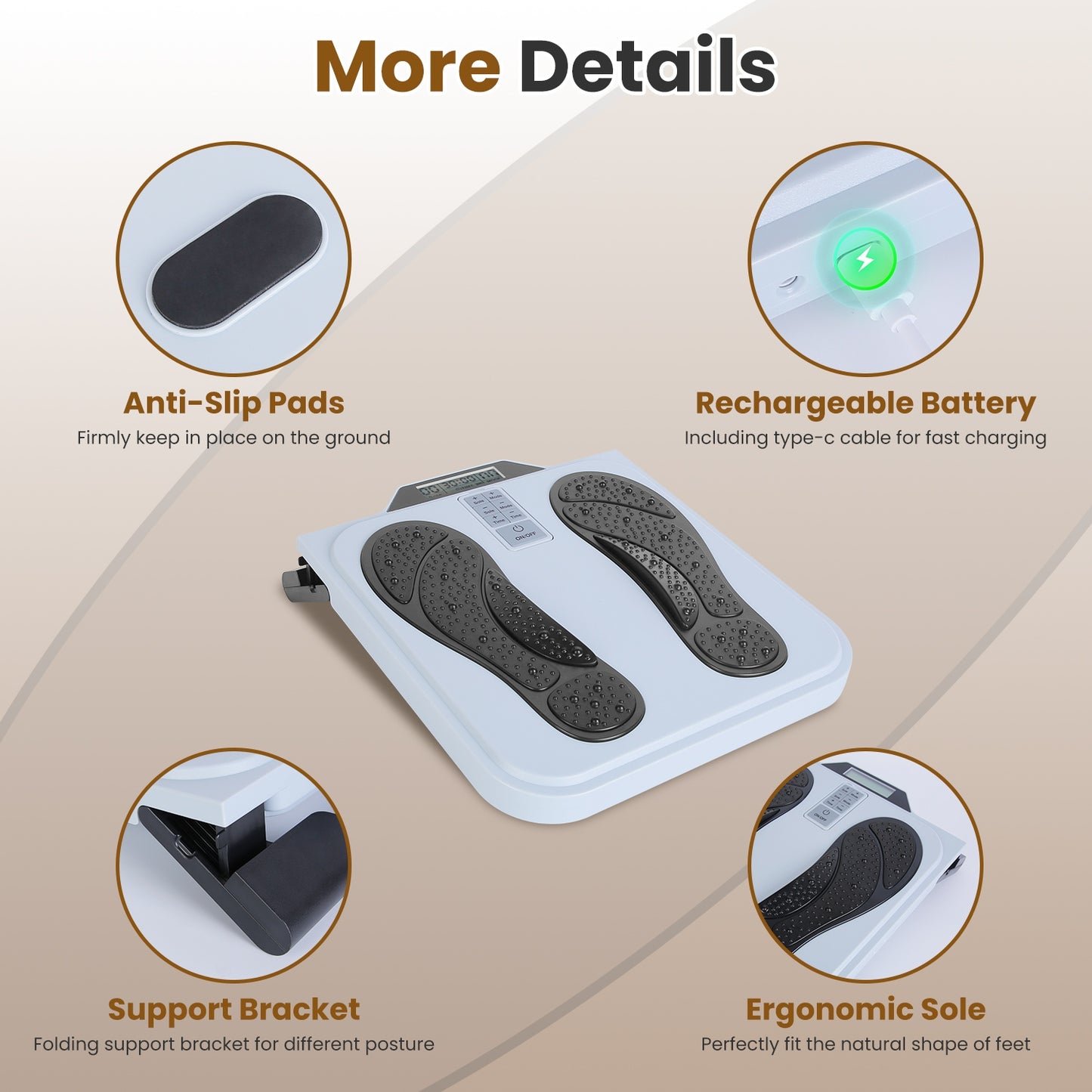 RELEVIA™ EMS Foot Massager